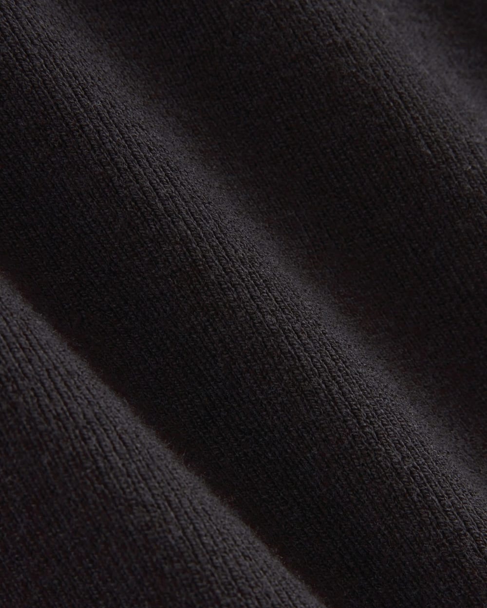 The Knit Polo Dress | Black