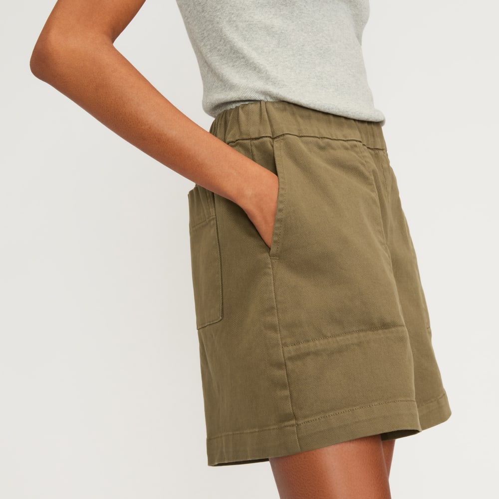 The Organic Pull-On Short | Beech