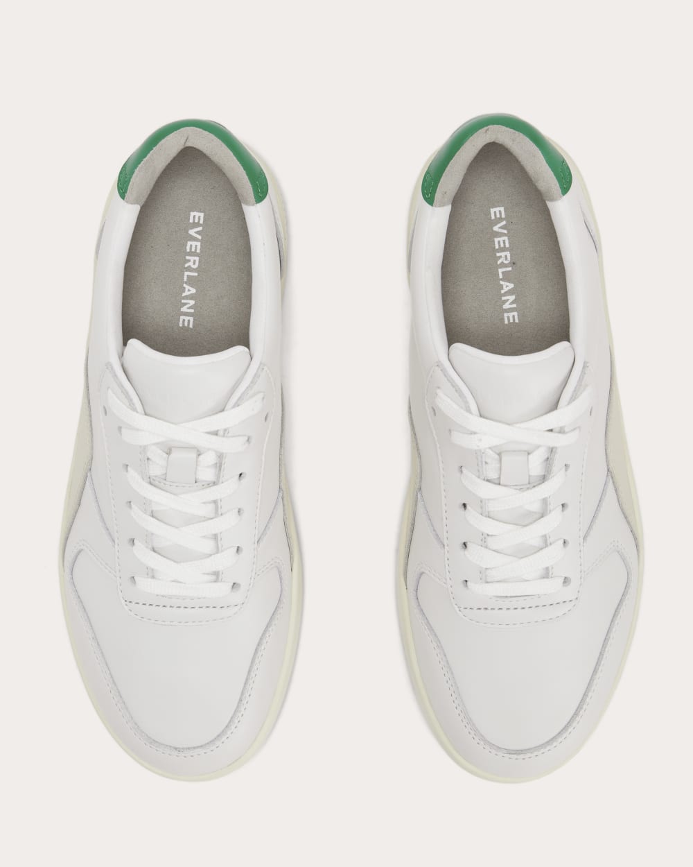 The Court Sneaker | White / Grass Green / Parchment