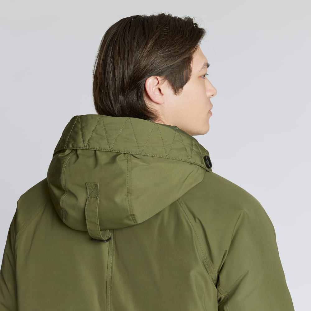 The ReNew Long Parka | Moss
