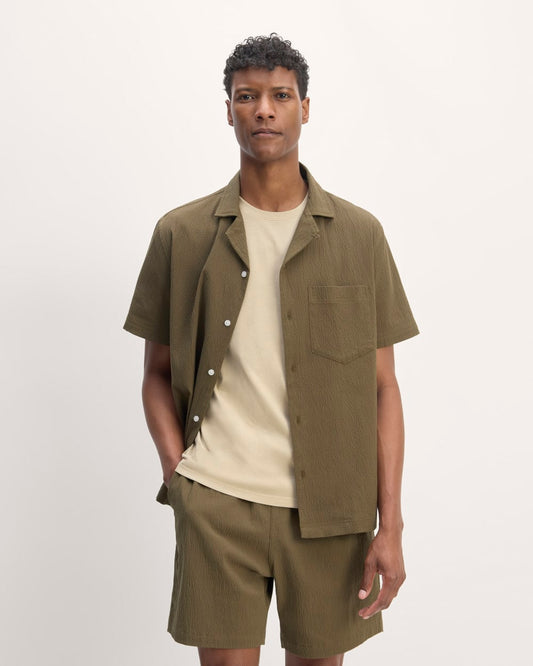 The Seersucker Short-Sleeve Shirt | Beech