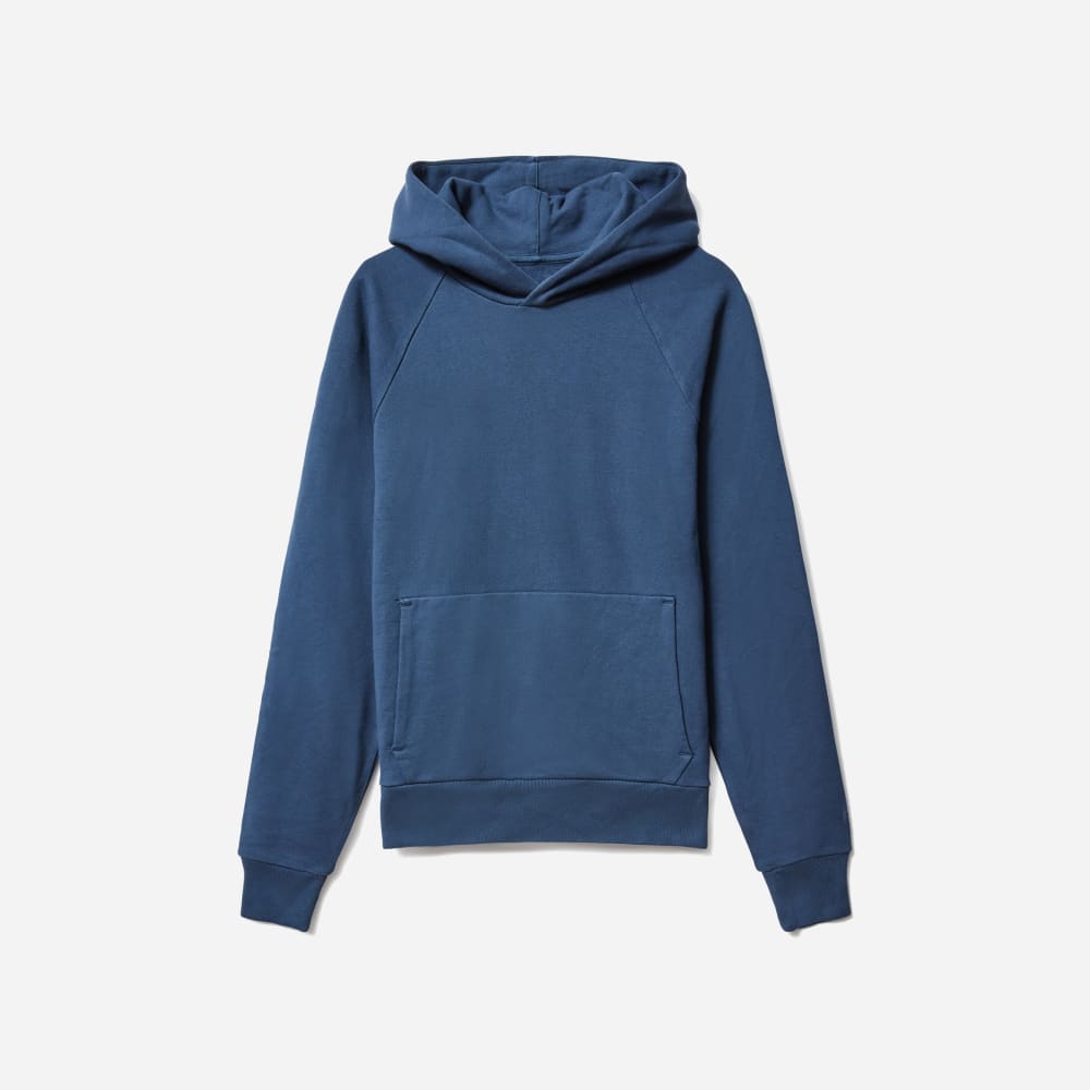The Track Hoodie | Kingfisher Blue