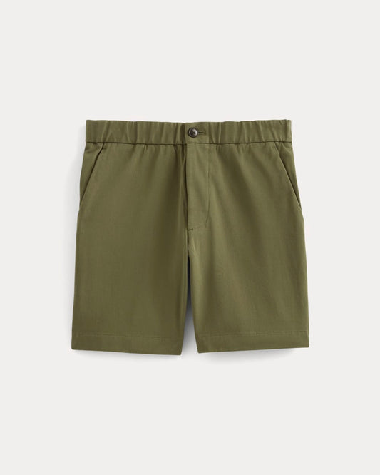 The Pull-On Performance Chino Short | Kalamata