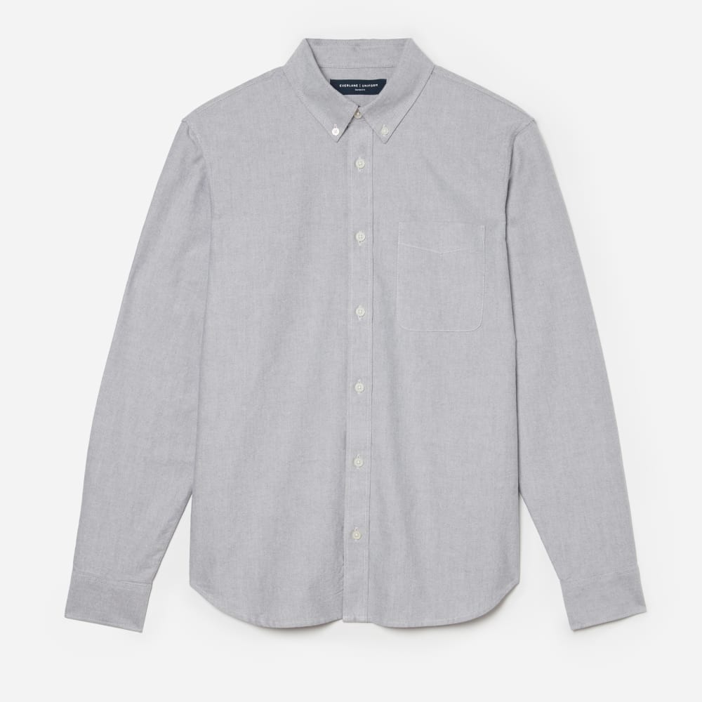 The Standard Fit Japanese Oxford Shirt | Uniform | Cloud Grey | Standard