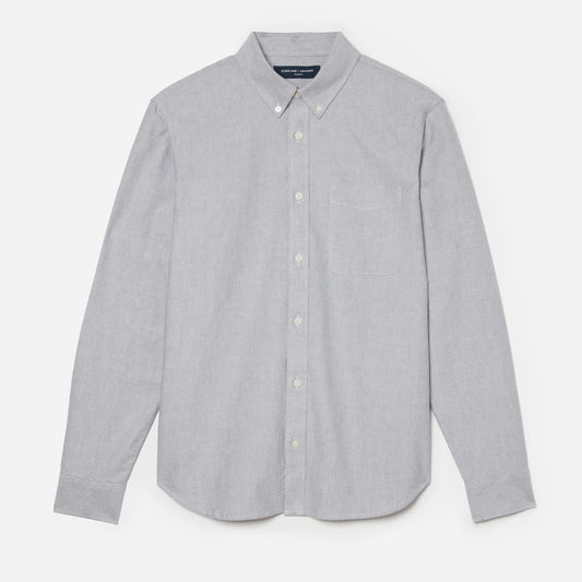 The Standard Fit Japanese Oxford Shirt | Uniform | Cloud Grey | Standard