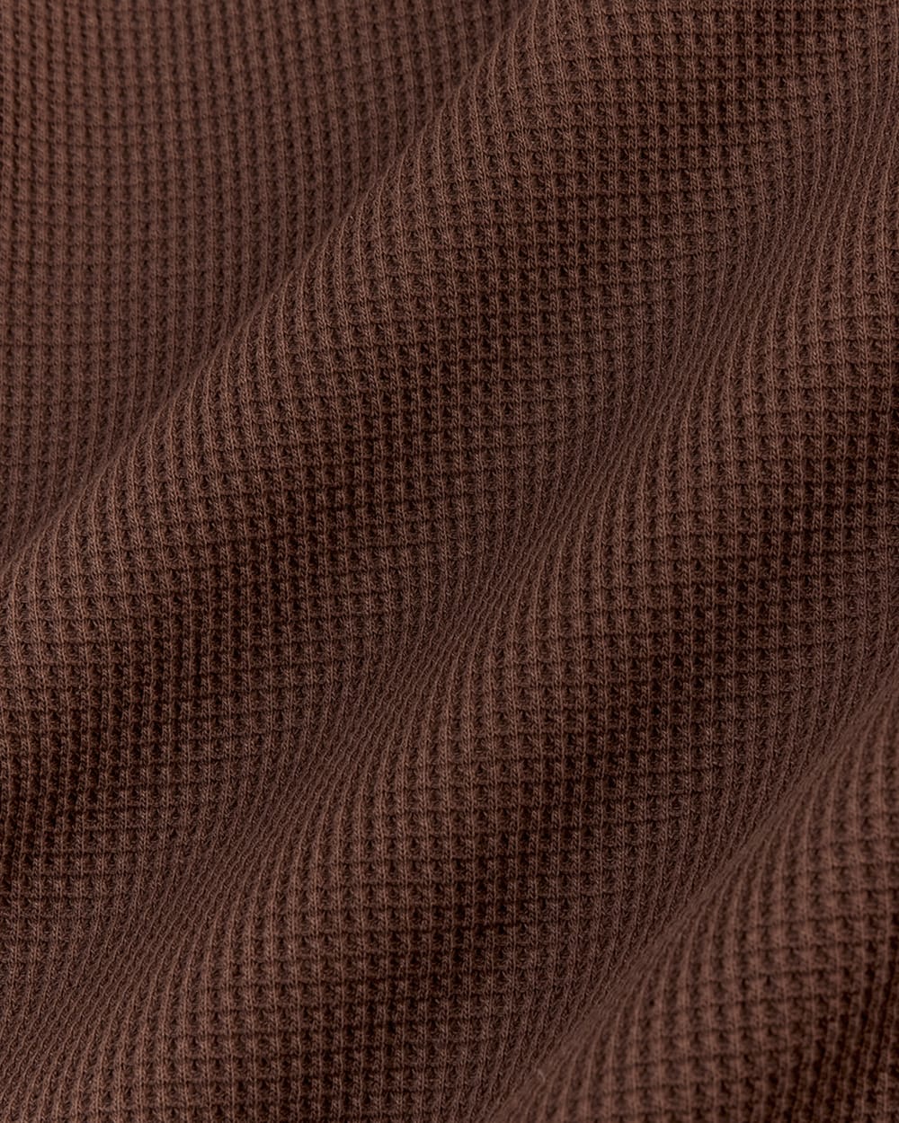 The Waffle-Knit Hoodie | Dark Mahogany