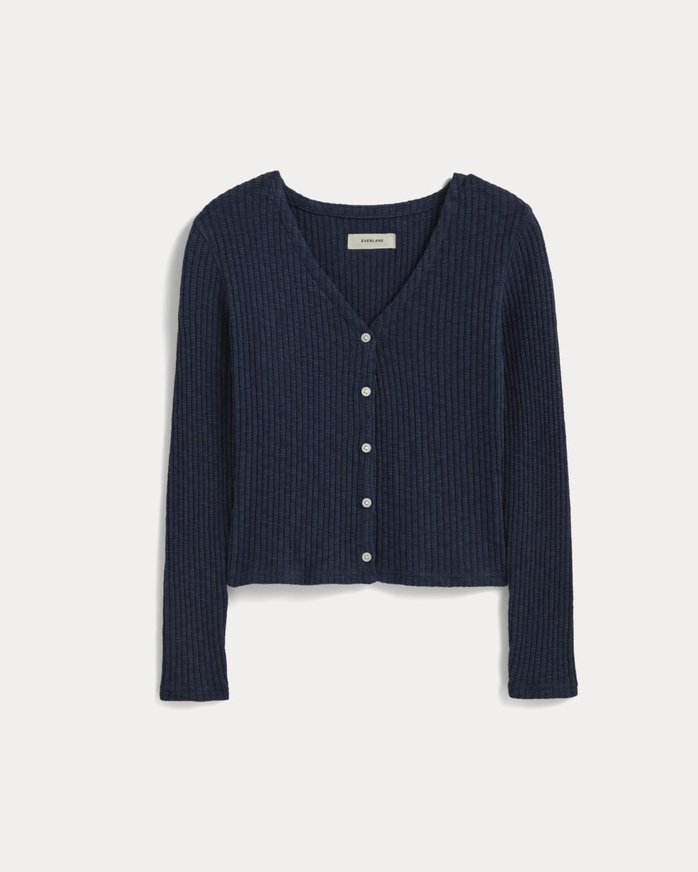The Cozy Rib Cardigan | Navy