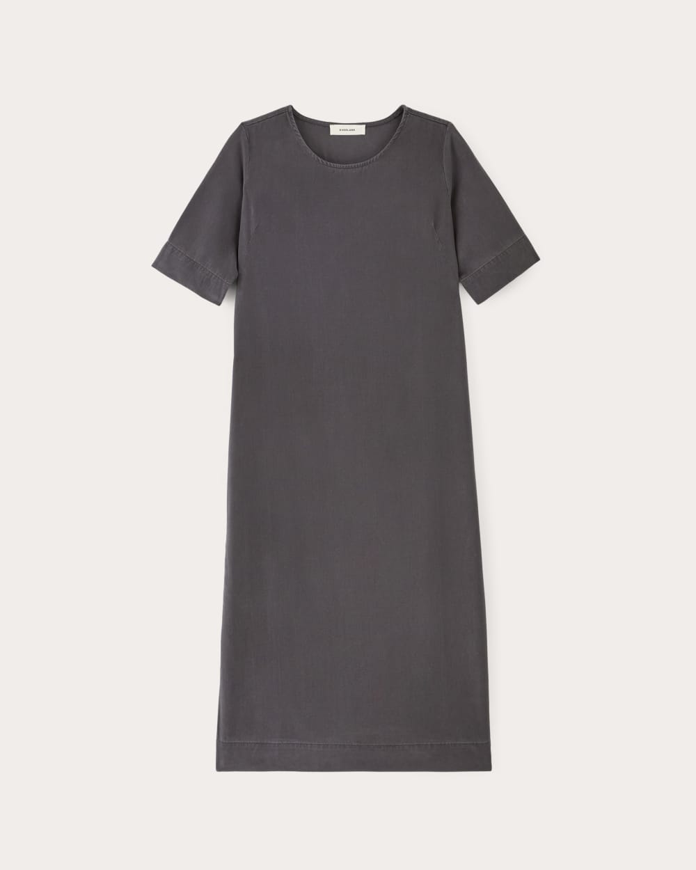 The Relaxed T-Shirt Dress in Buttersoft | Graphite