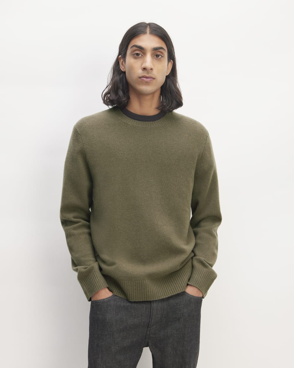 The Premium Merino Crew Neck Sweater | Kalamata