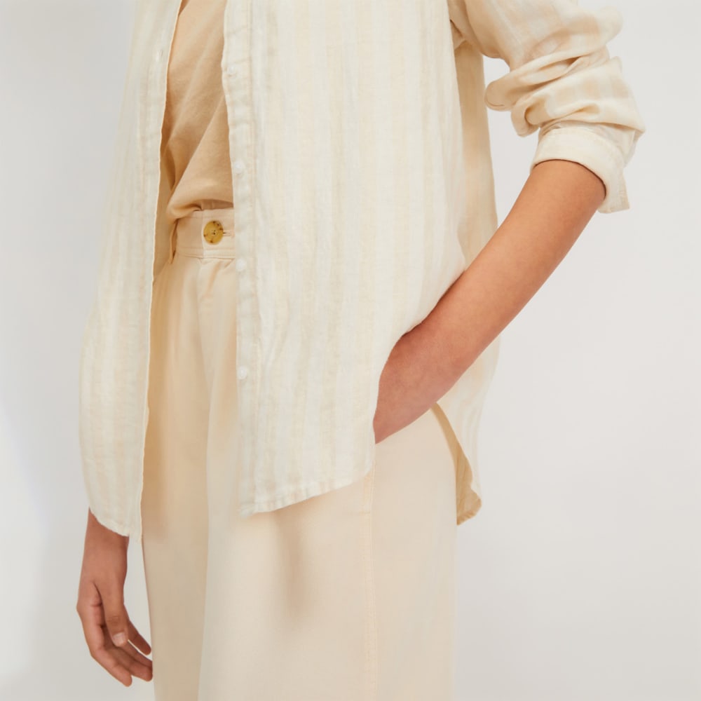 The Must-Have Shirt in Linen | Brazilian Sand / Canvas Tan