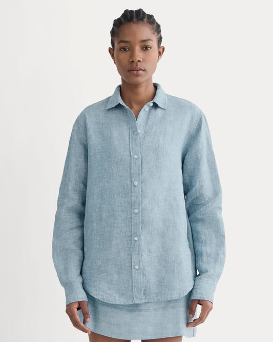 The Must-Have Shirt in Linen | Chambray