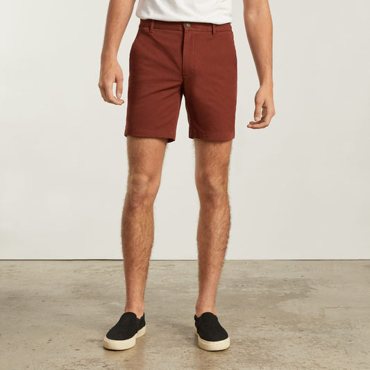 The 7” Slim-Fit Performance Chino Short | Hickory