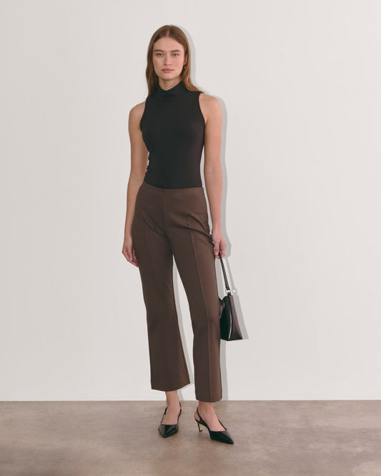 The Dream Kick Flare Pant | Earth Brown