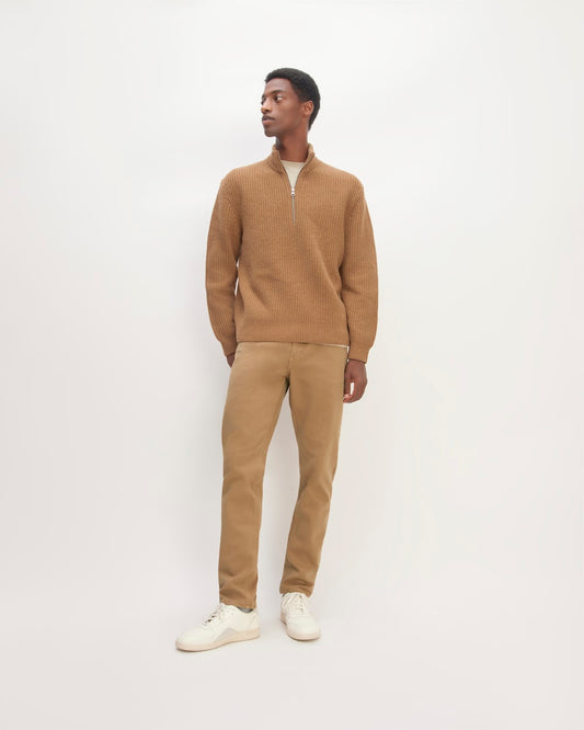 The Stretch Twill 5-Pocket Pant | Toasted Coconut
