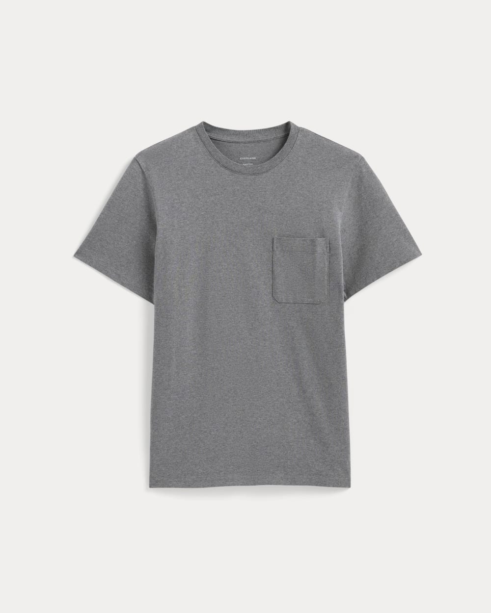 The Premium-Weight Pocket Tee | Uniform | Mid Heathered Grey