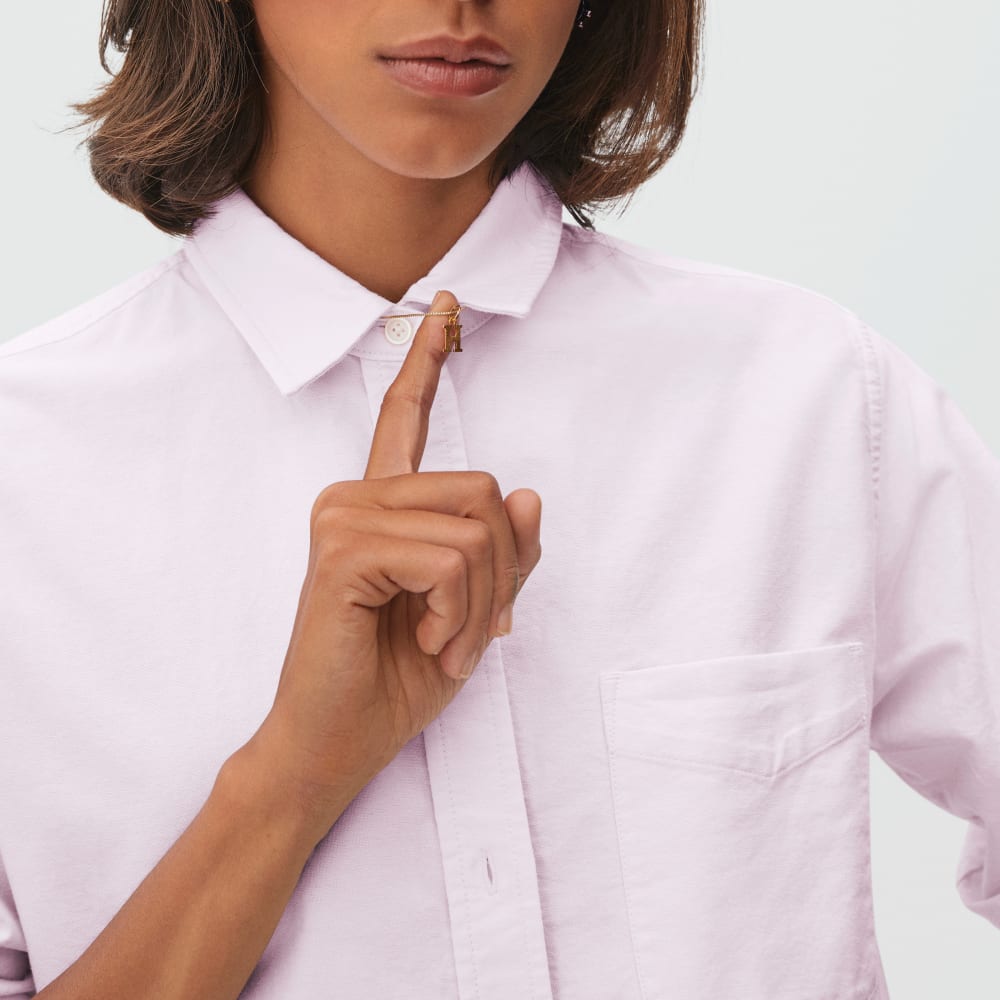 The Japanese Oxford Shirt | Pale Pink
