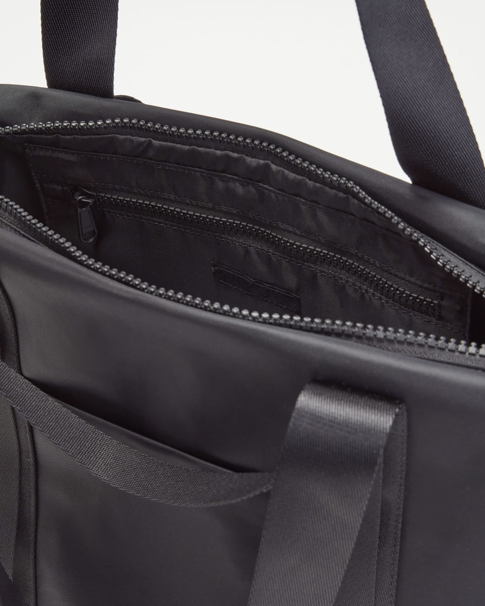 The Recycled Nylon Tote | Black