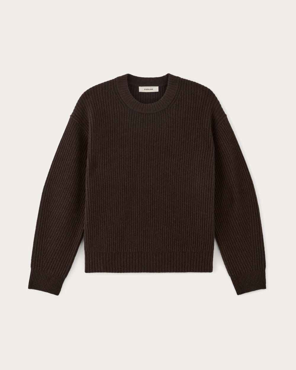 The Cocoon Crew in Wool Cashmere | Americano