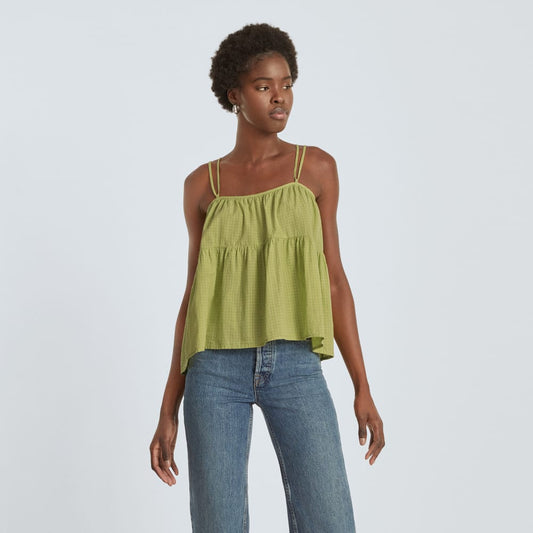 The Billow Cami | Pickled Pepper Plaid