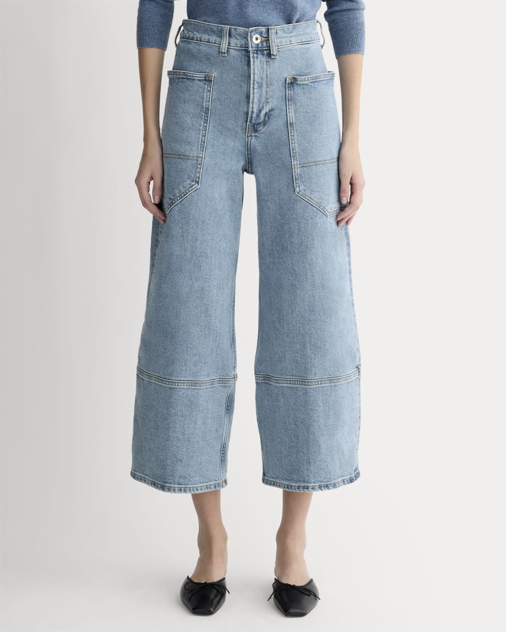 The Way-High® Gardener Cropped Jean | Shallow Beach