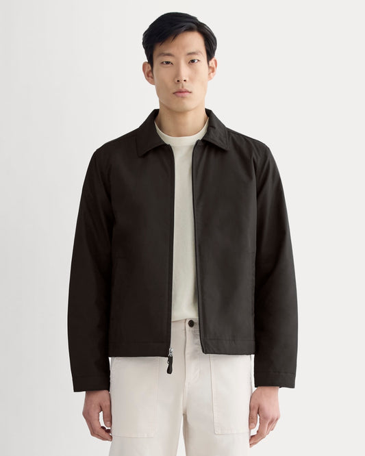 The Filled Harrington Jacket | Black