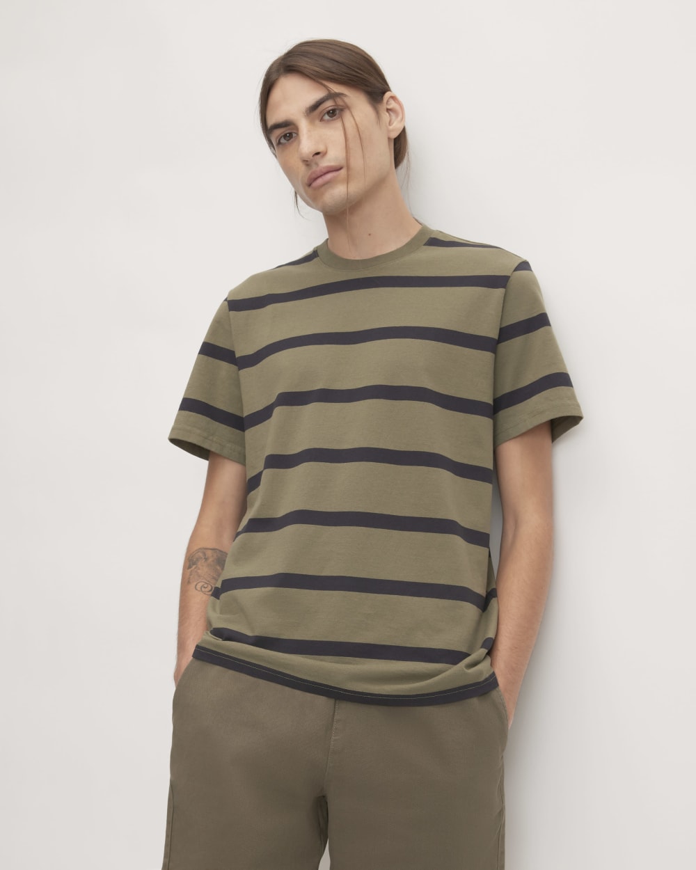 The Premium-Weight Crew | Uniform | Kalamata / Black