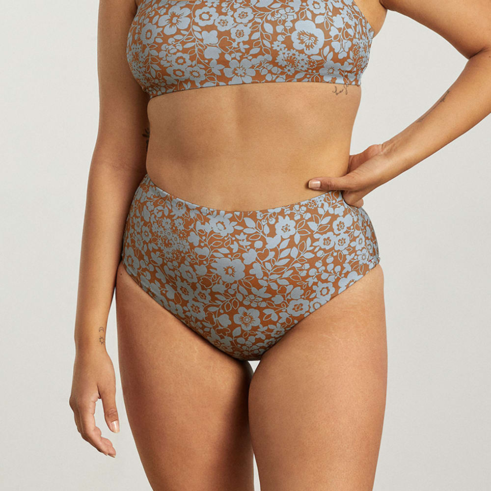The High-Rise Hipster Bottom | Honey Floral