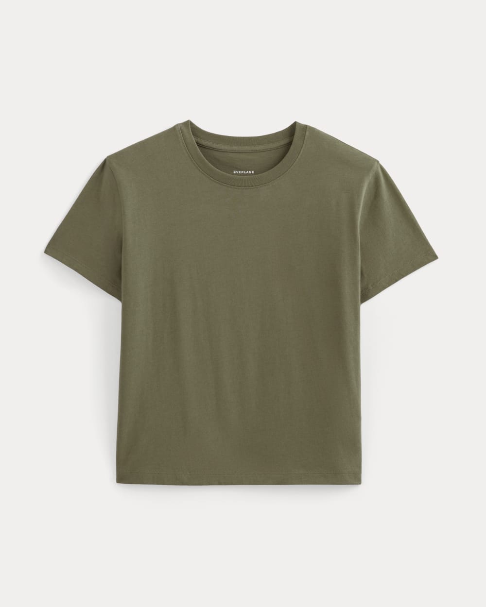 The Box-Cut Tee in Essential Cotton | Kalamata | No Pocket