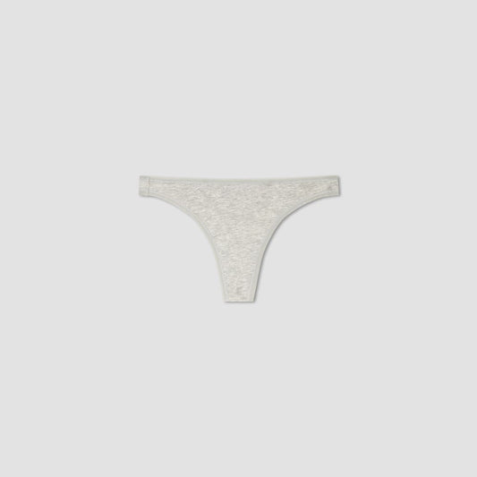 The Cotton Thong |  Heathered Grey