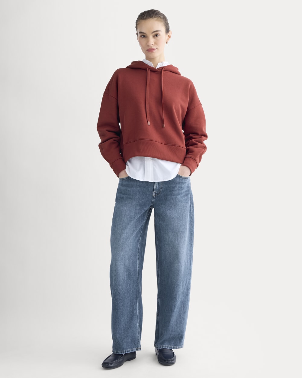 Loose Curve Jean | Ocean