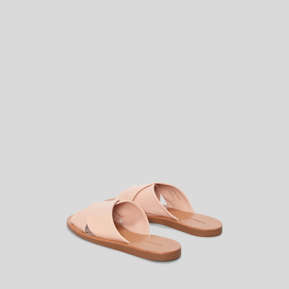 The Day Crossover Sandal | Pale Pink