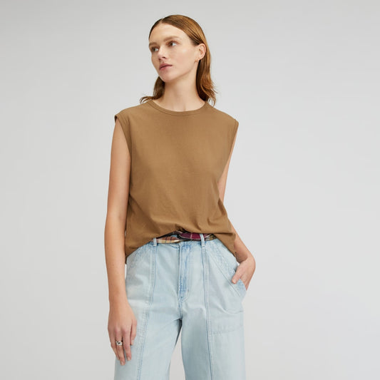 The Air Muscle Tank  | Toasted Coconut