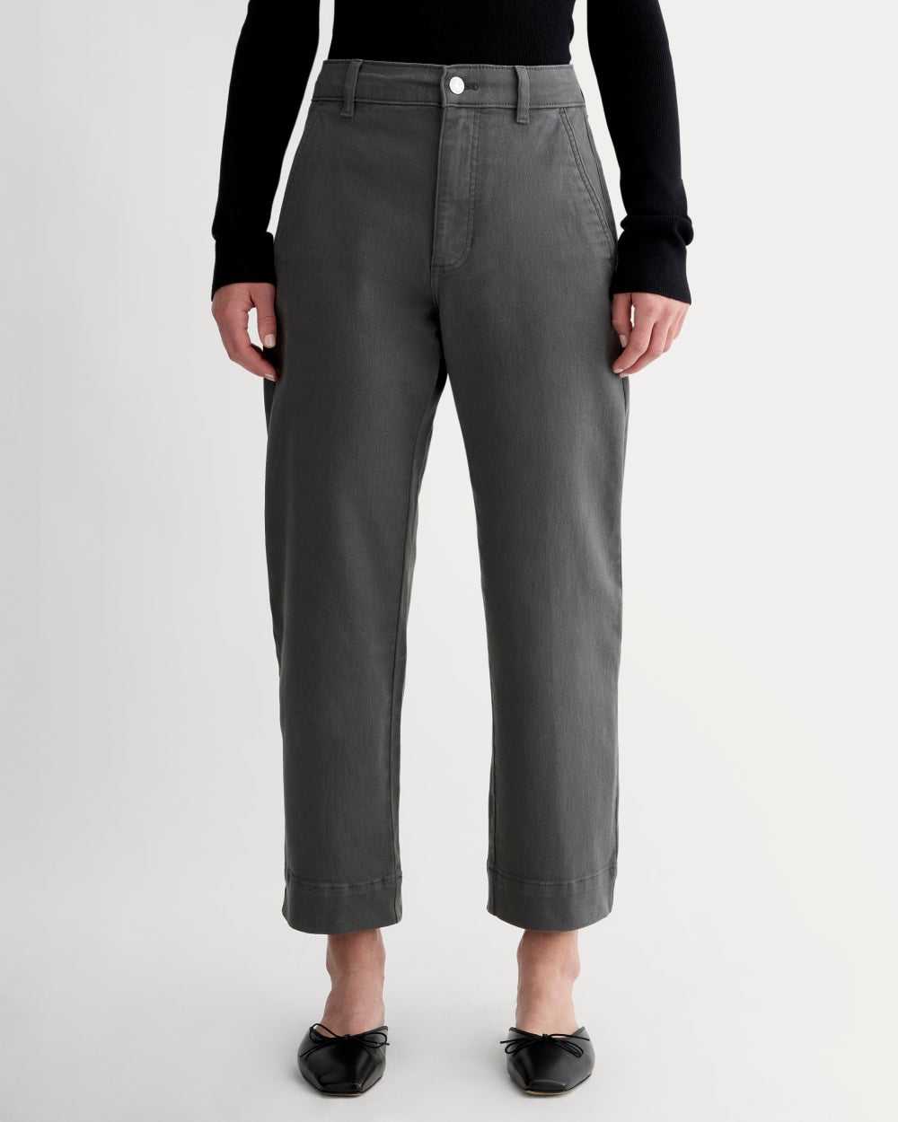 The Utility Straight-Leg Pant | Graphite | 26.5 Inseam