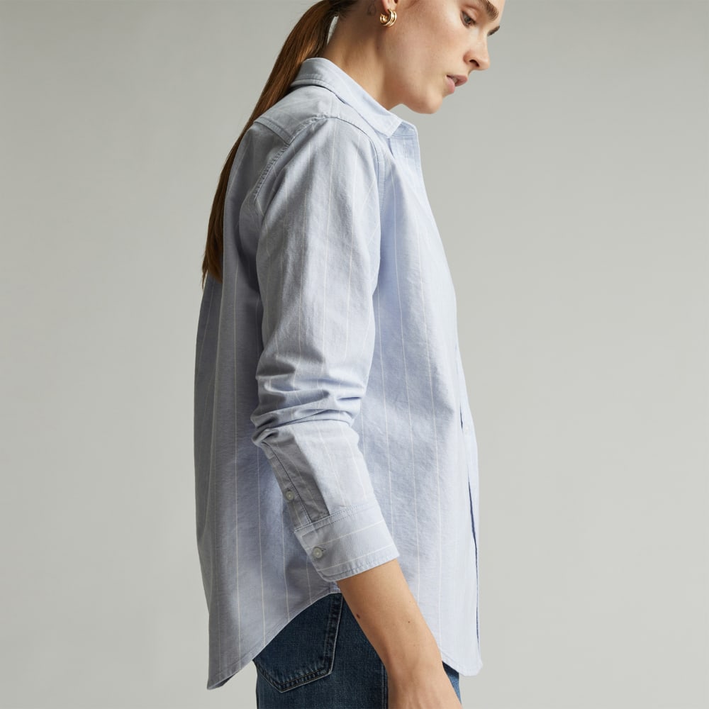 The Must-Have Oxford Shirt | Periwinkle / White
