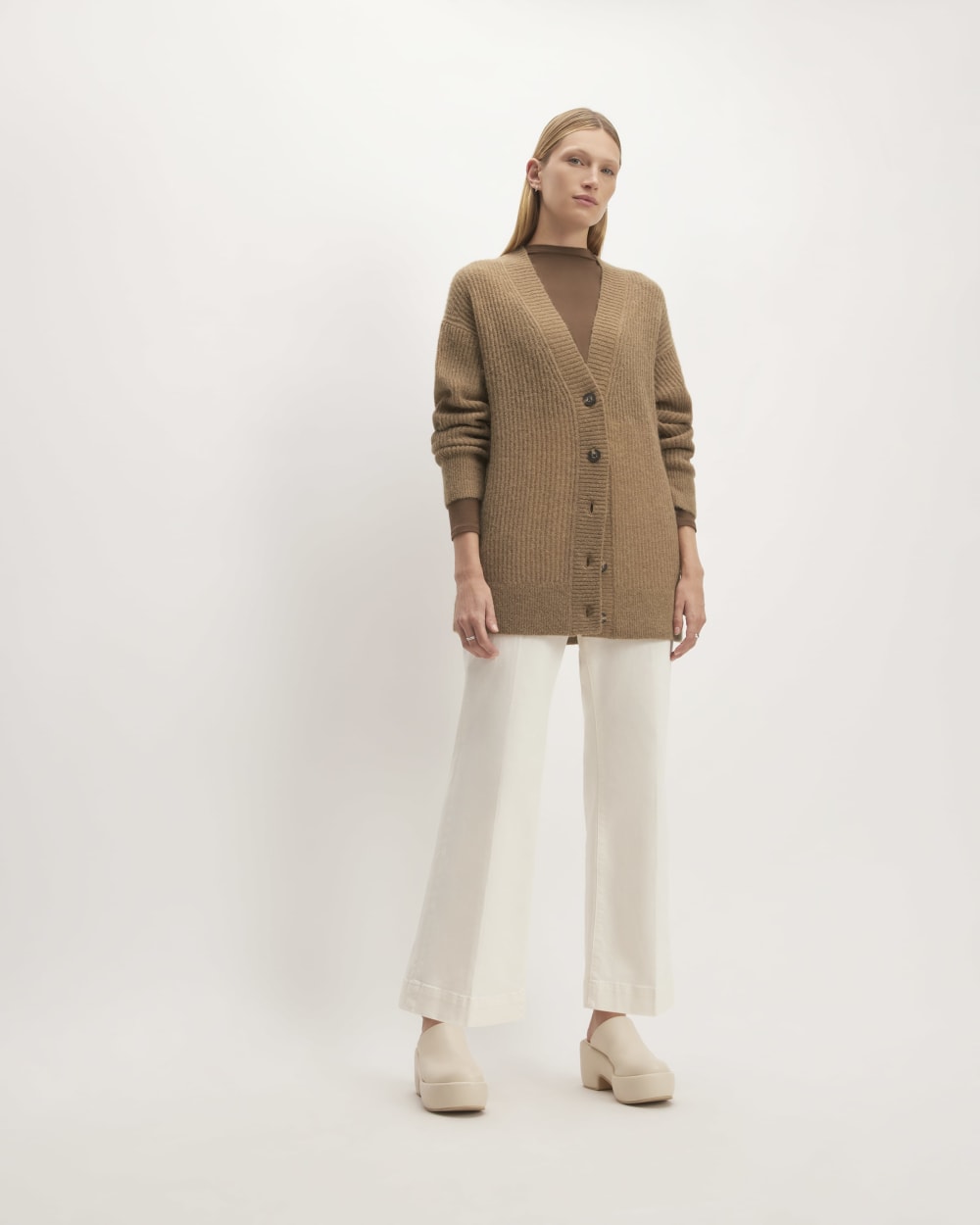 The Alpaca Oversized Cardigan | Tiger's Eye