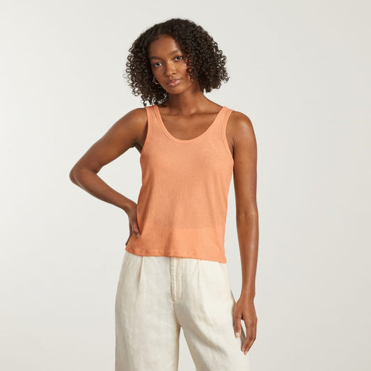 The Air Tank | Orange Chiffon