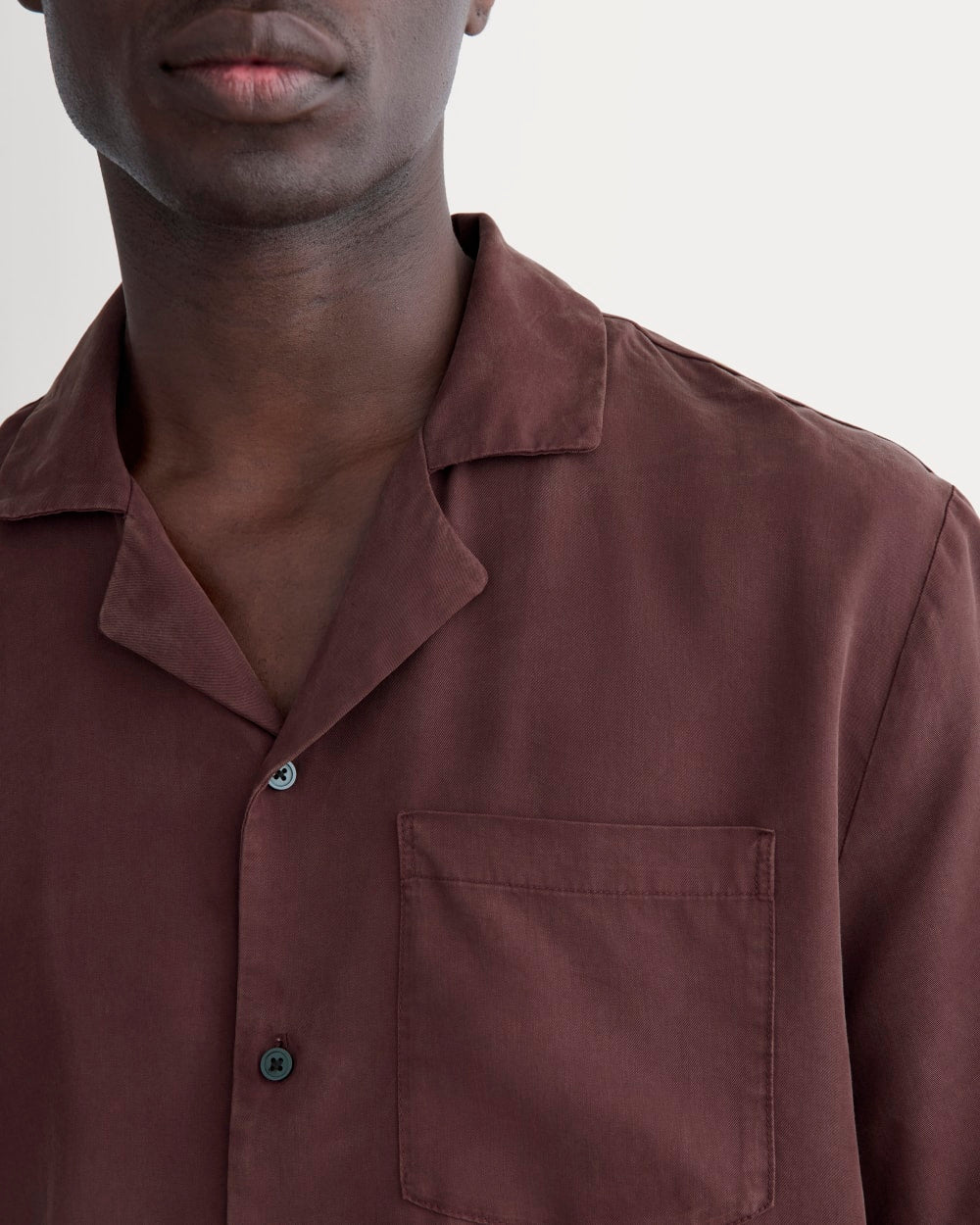 The Resort Shirt in Butterlite | Dark Mahogany