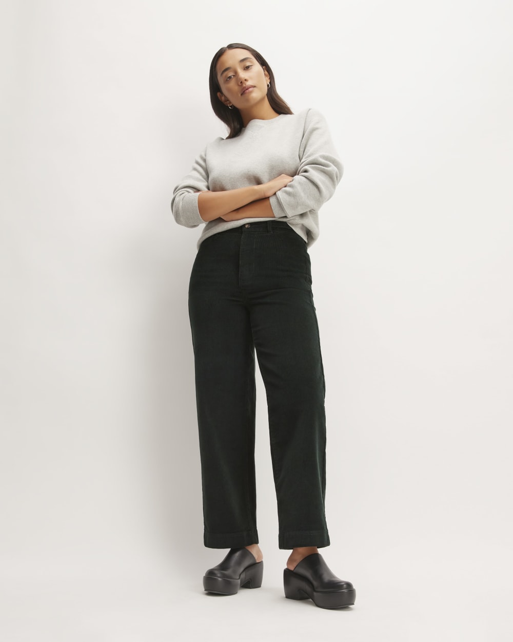 The Corduroy Wide-Leg Pant | Scarab