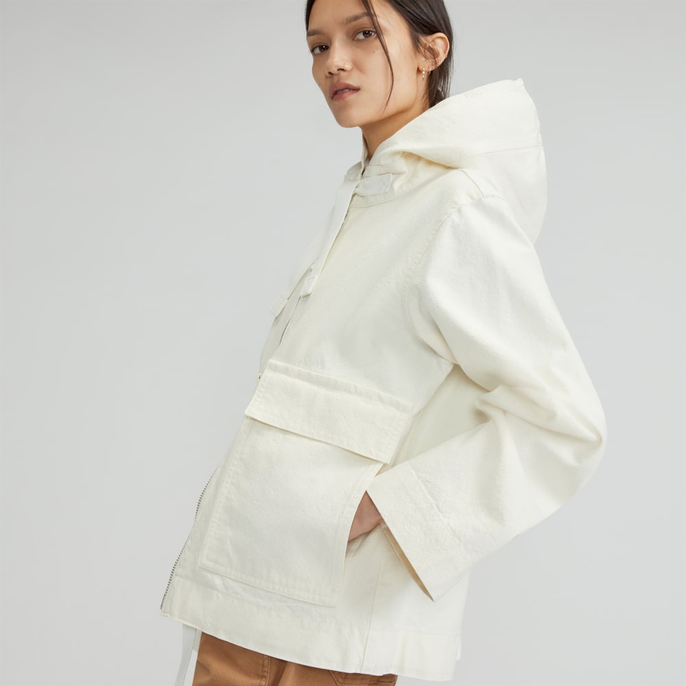 The Canvas Organic Cotton Anorak | Bone