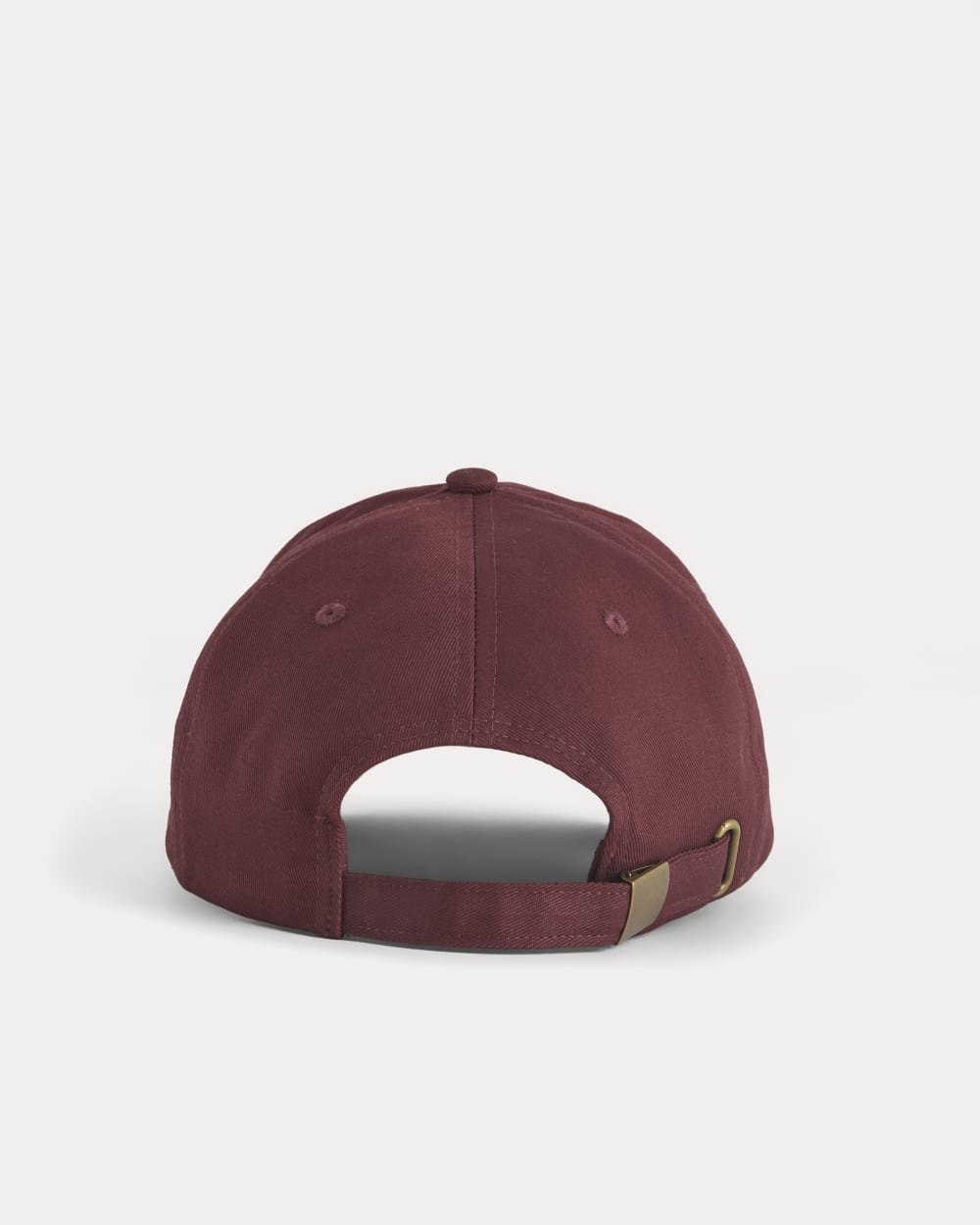 Everlane x Peace & Quiet Baseball Hat | Wine