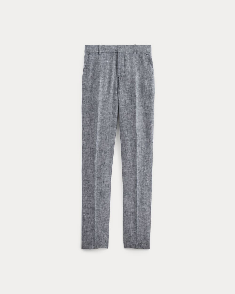 The Linen Trouser | Navy Chambray