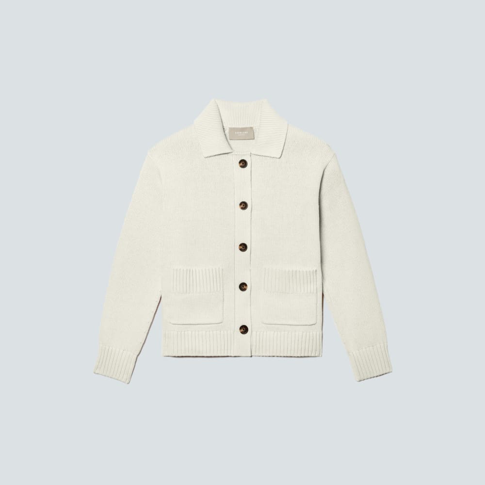 The Cotton Chore Sweater Jacket | Canvas