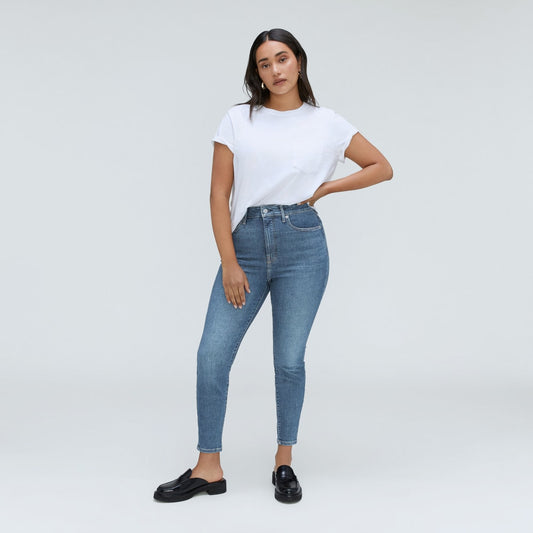 The Way-High® Hourglass Skinny Jean | Faded Blue | 26.75 Inseam