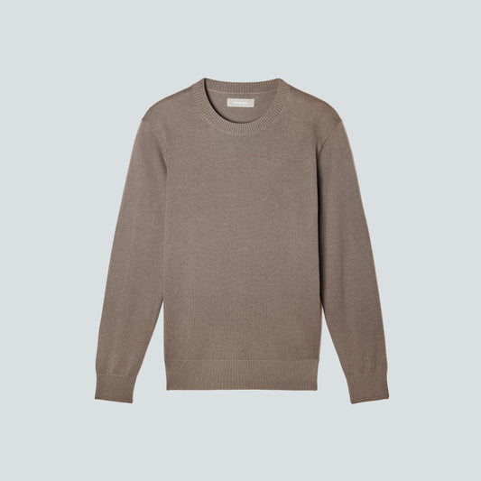 The No-Sweat Sweater | Uniform | Taupe Grey