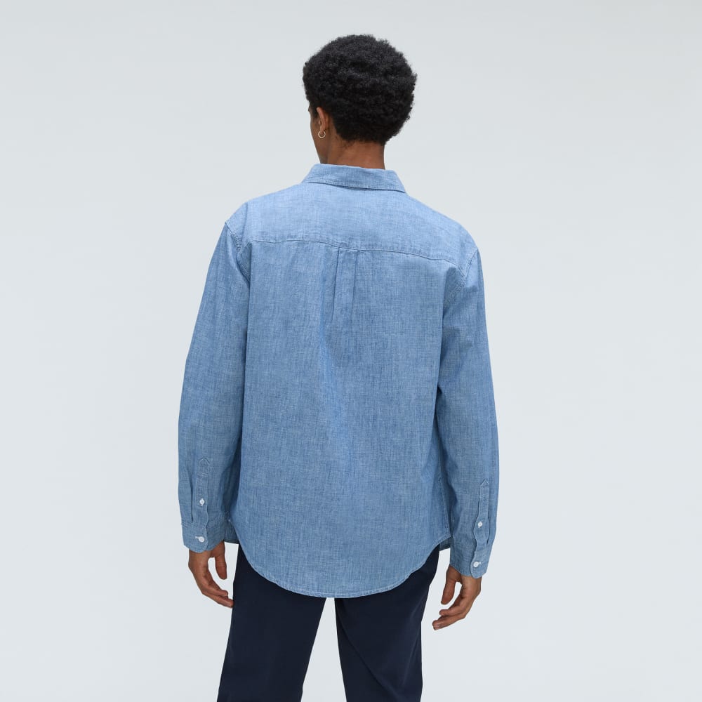 The Relaxed Organic Chambray Shirt  | Ivy Blue ReChambray