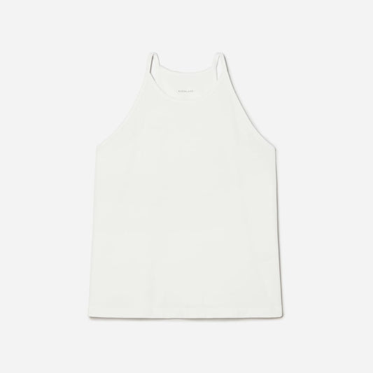 The Hemp Cutaway Tank | White