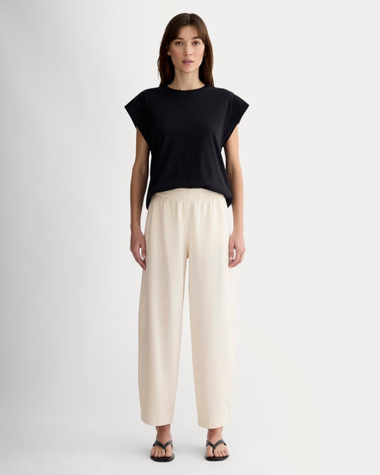 The Off-Duty Barrel Pant | Bone