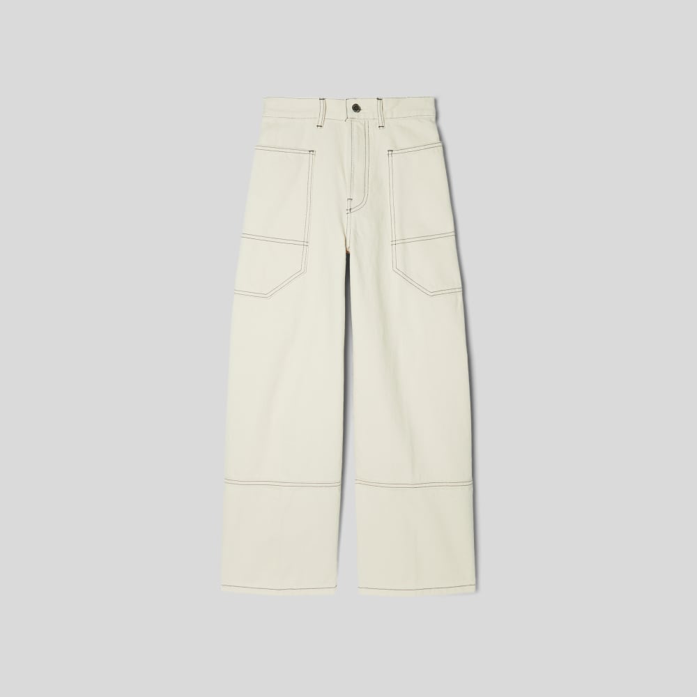 The Way-High® Gardener Cropped Jean | Ecru