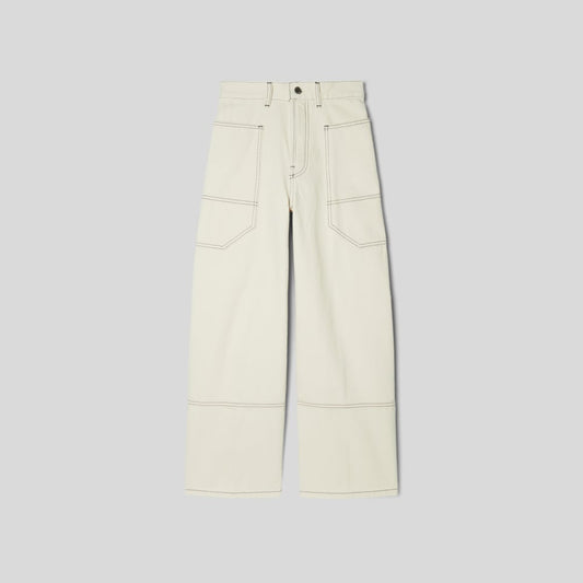 The Way-High® Gardener Cropped Jean | Ecru