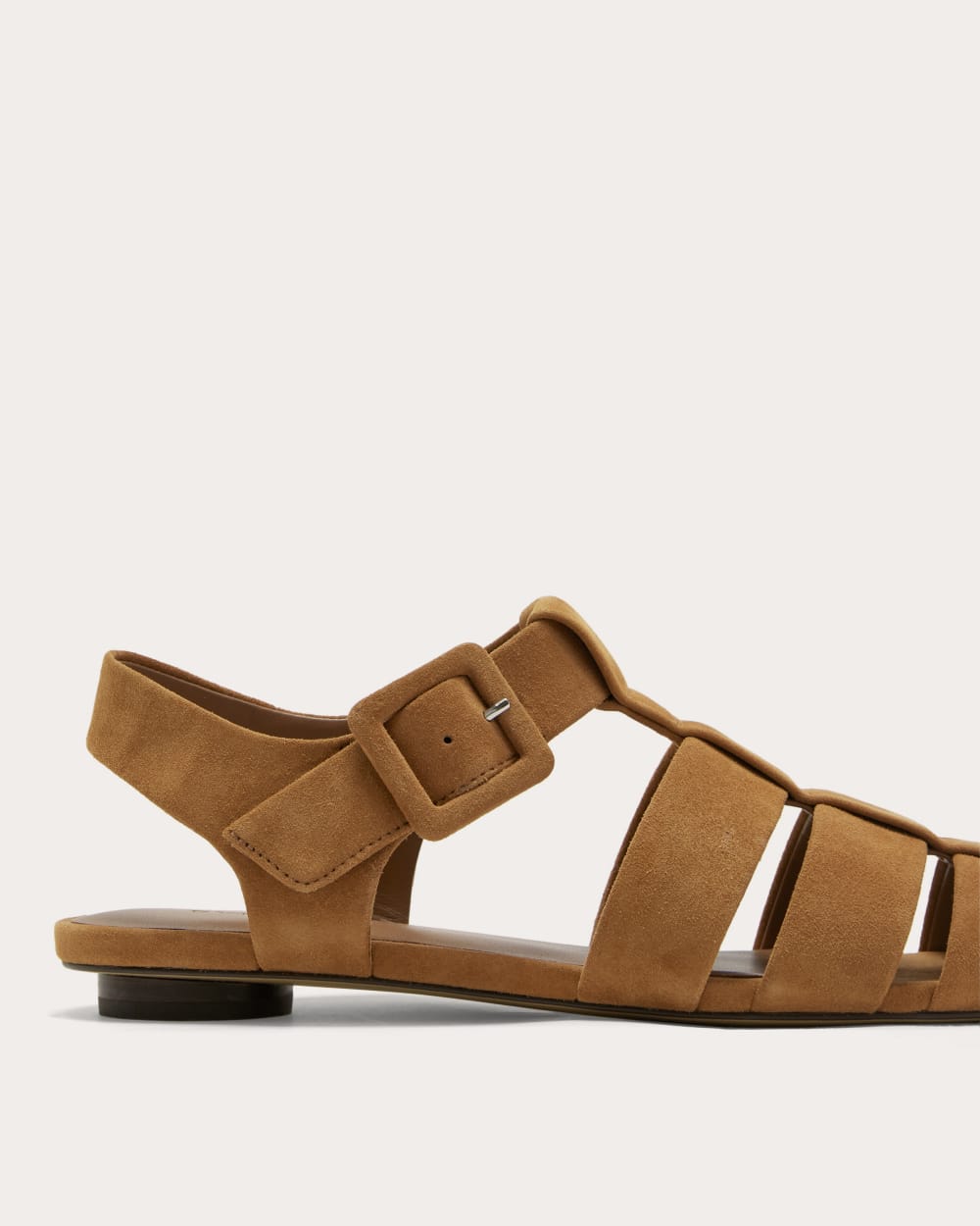 The Day Fisherman Sandal | Saddle Brown Suede